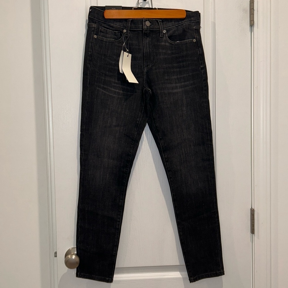 Banana Republic Women’s Mid Rise Fitted Through Leg Ankle Length Jeans, Size 29